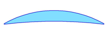 Shape #10: Standard Fixed front and back curve, no lenticularization or asphericity.